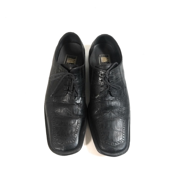 David Eden Lowell Men Crocodile Lizard Oxford 10 main image 4